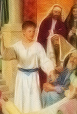 Jesús es hallado en el templo