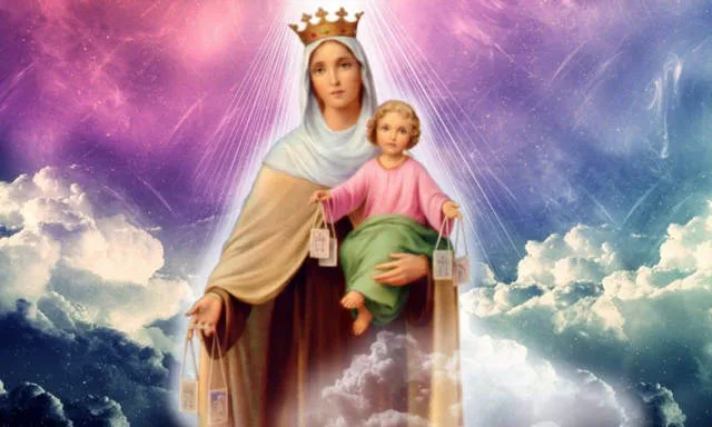 Escapulario de la Virgen del Carmen