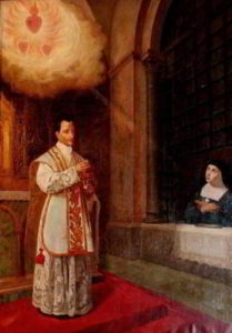 Santa Margarita y san Claudio de la Colombiere