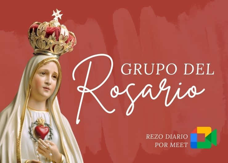 Grupo para rezar el Rosario diario