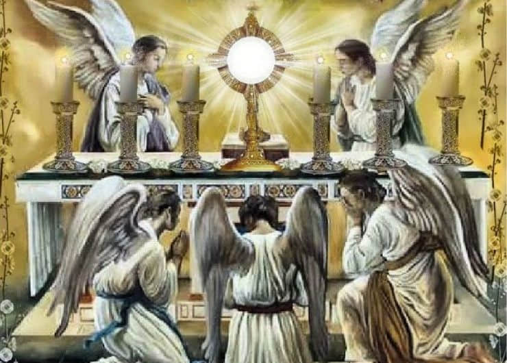 Oración para pedir a tu ángel que vaya a misa