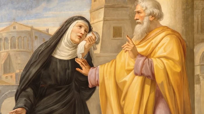 Historia de santa Mónica